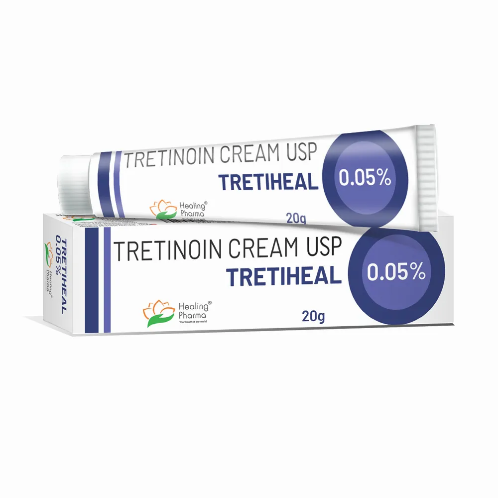 tretiheal-0-05 Tretiheal 0.05% Cream (Tretinoin) - Image 1
