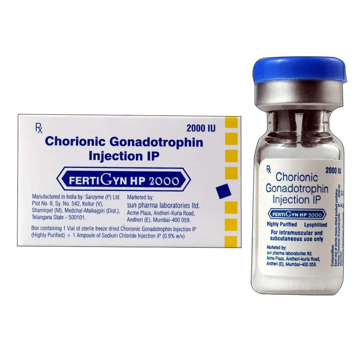 fertigyn hp 2000 iu Fertigyn Hp 2000 Iu (Hcg Injection) - Image 1