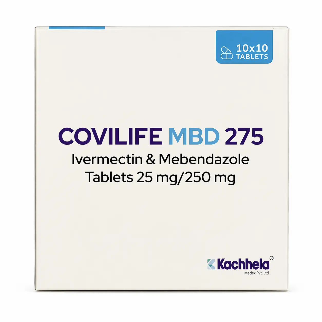 covilife mbd 275 mg Covilife Mbd 275 Mg (Ivermectin &Amp;Amp; Mebendazole) - Image 1