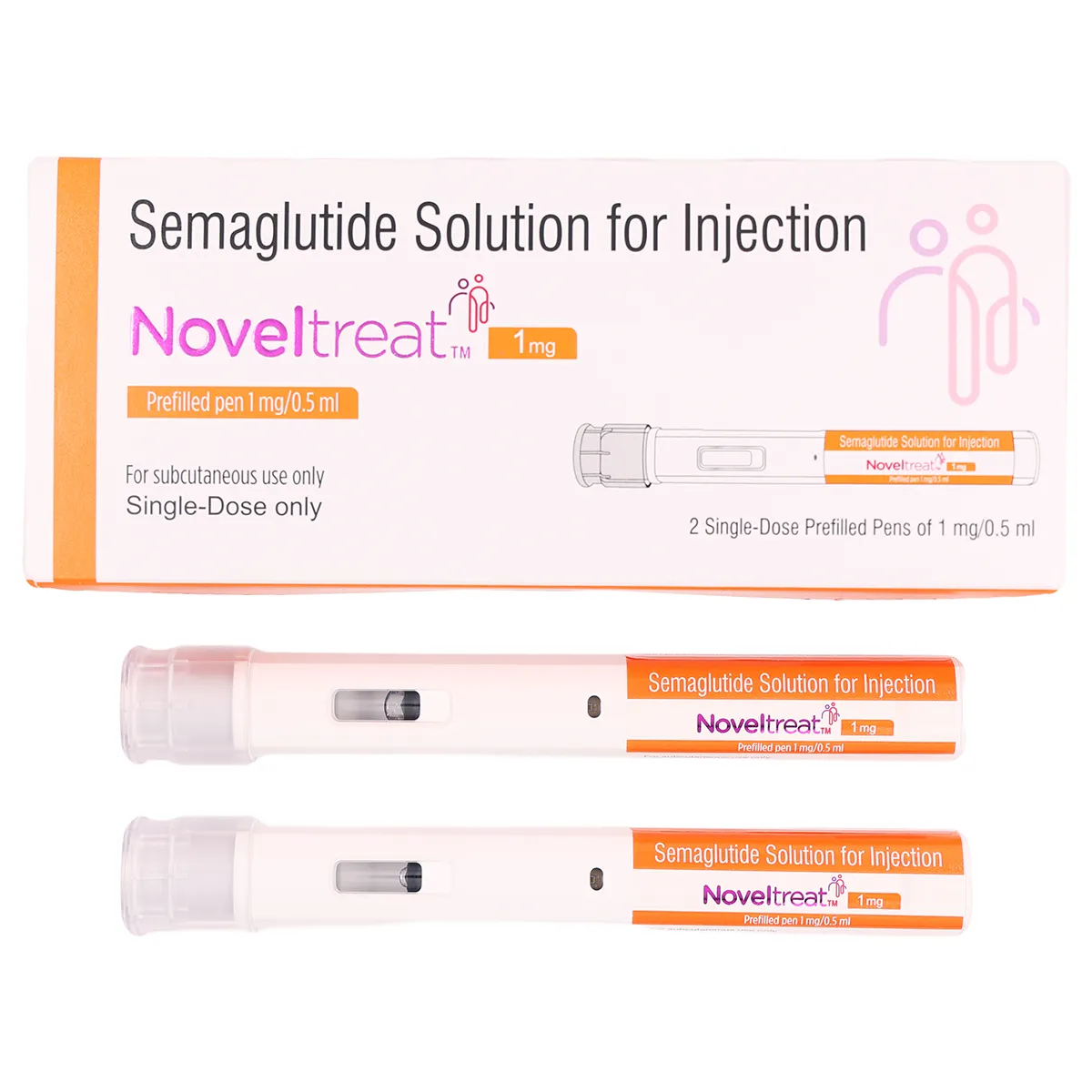 noveltreat 1.0 mg Semaglutide 1 Injection (Noveltreat) - Image 1